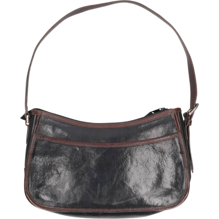 Brighton Shoulder Bag genuine leather black type Vintage Second Hand