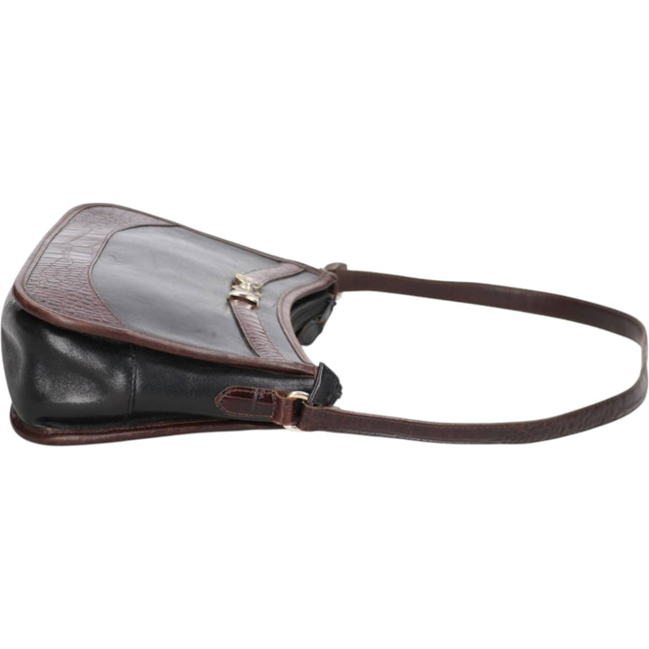 Brighton Shoulder Bag genuine leather black type Vintage Second Hand