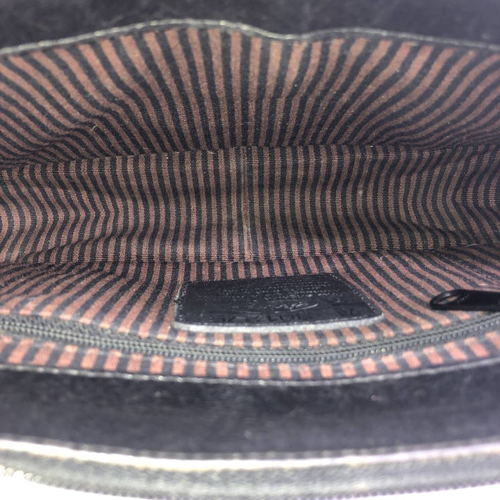 Brighton Shoulder Bag genuine leather black type Vintage Second Hand