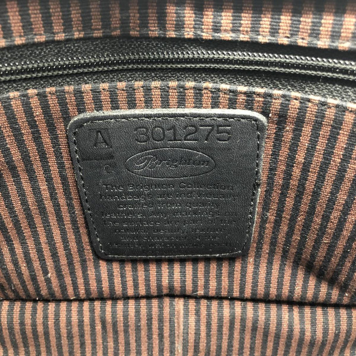 Brighton Shoulder Bag genuine leather black type Vintage Second Hand