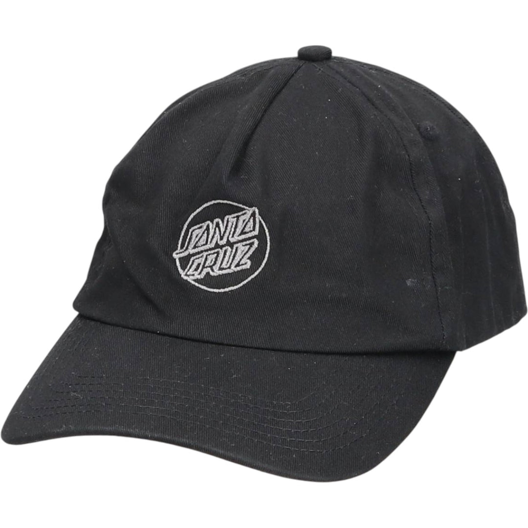 Santa Cruz 6-Panel Cap (One Size Fits All) cotton black type Vintage Second Hand