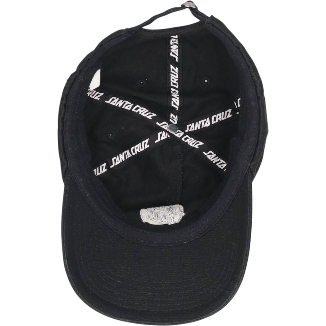 Santa Cruz 6-Panel Cap (One Size Fits All) cotton black type Vintage Second Hand
