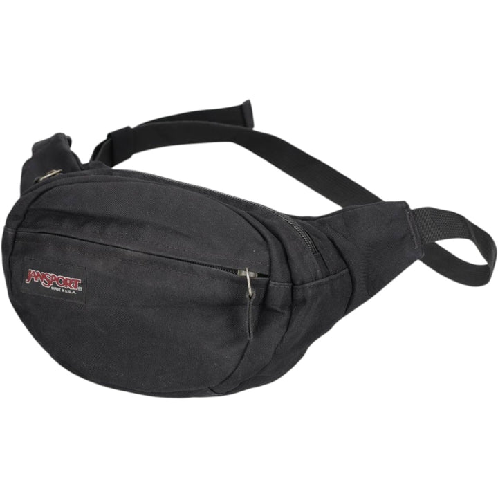 Jansport Waist Bag Made in USA unclear black type Vintage Second Hand