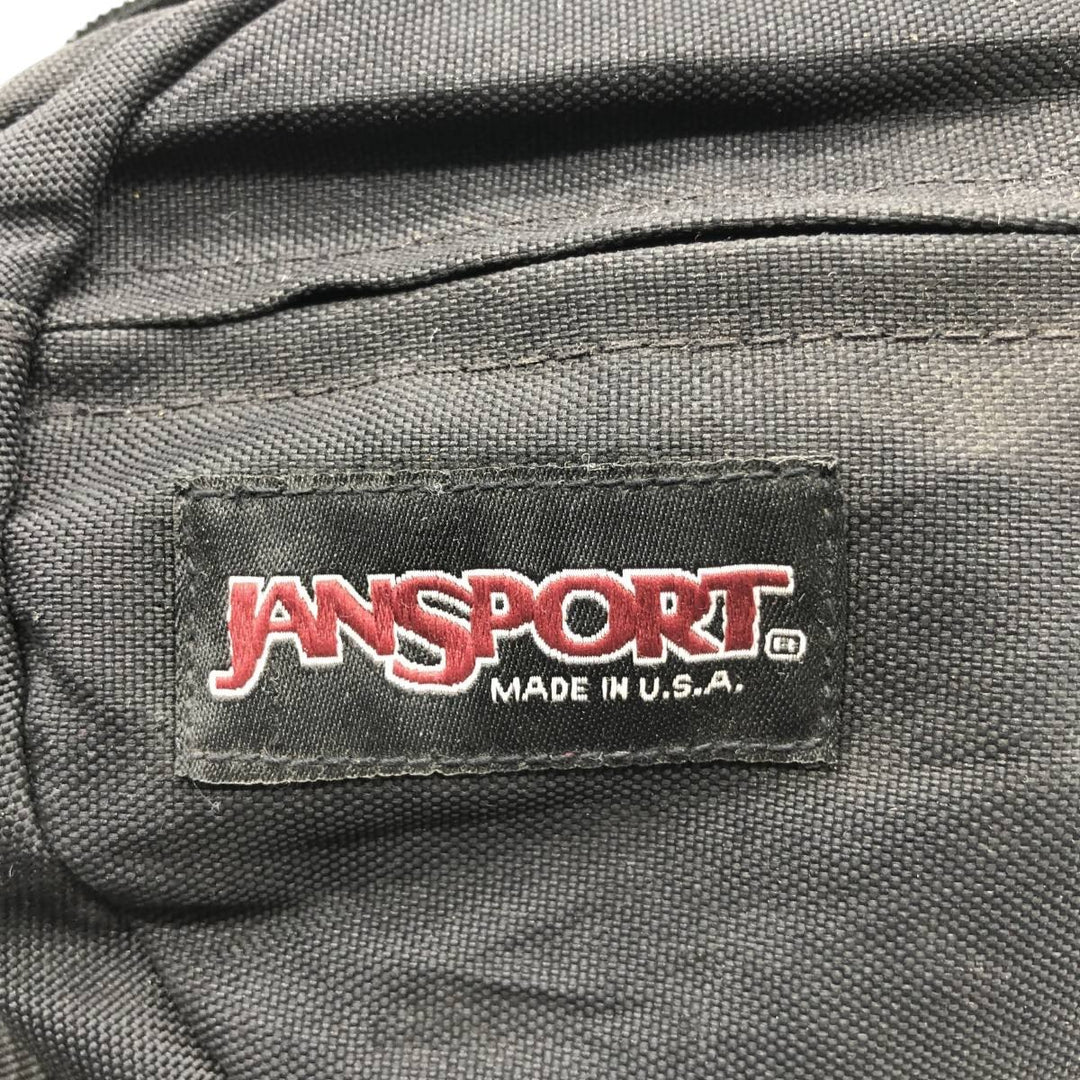 Jansport Waist Bag Made in USA unclear black type Vintage Second Hand