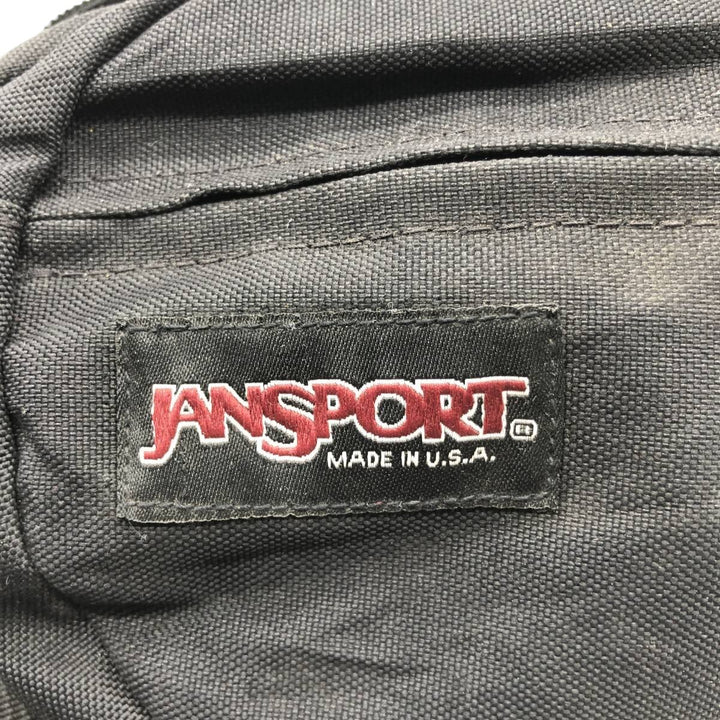 Jansport Waist Bag Made in USA unclear black type Vintage Second Hand