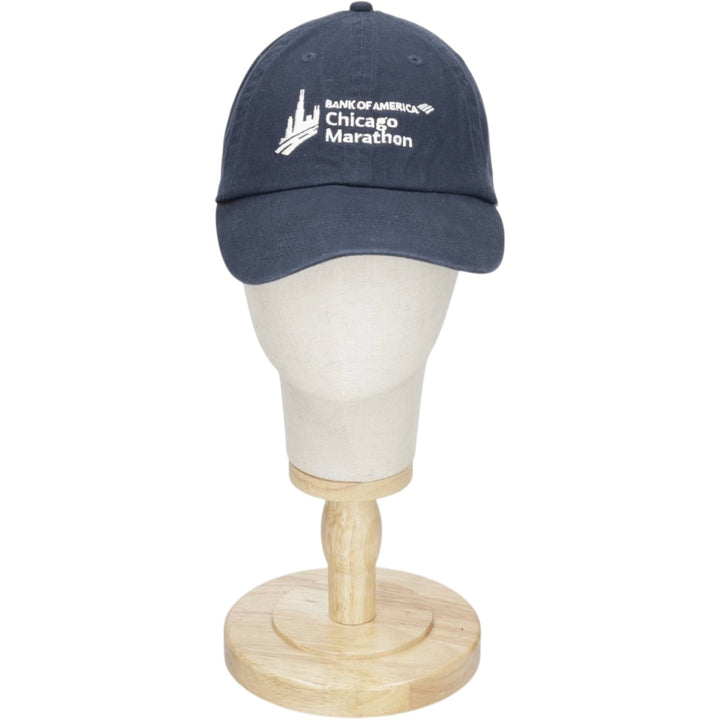 Chicago Marathon Baseball Cap, 6-Panel Cap, One Size Fits All cotton navy blue type Vintage Second Hand