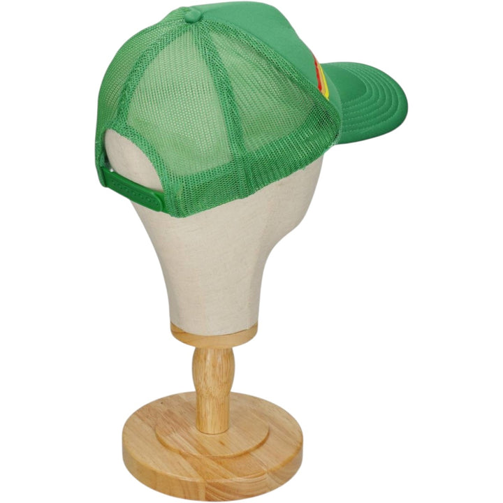 Block the Blaze Mesh Cap (One Size Fits All) polyester green type Vintage Second Hand