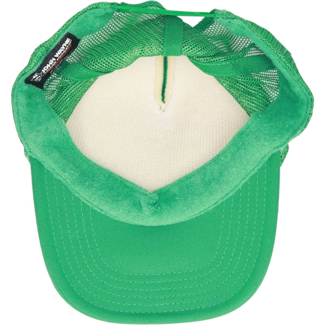 Block the Blaze Mesh Cap (One Size Fits All) polyester green type Vintage Second Hand