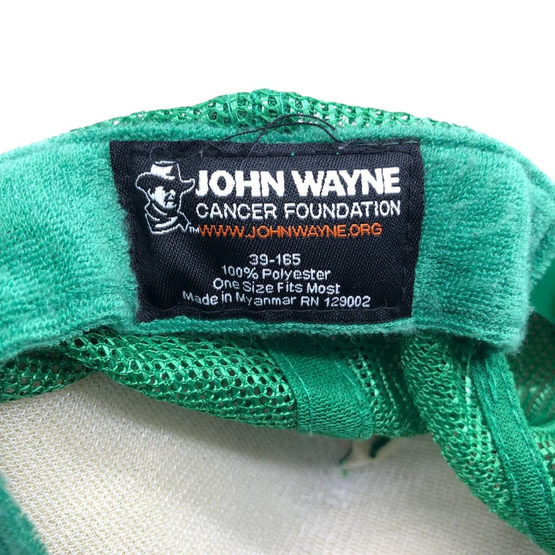 Block the Blaze Mesh Cap (One Size Fits All) polyester green type Vintage Second Hand