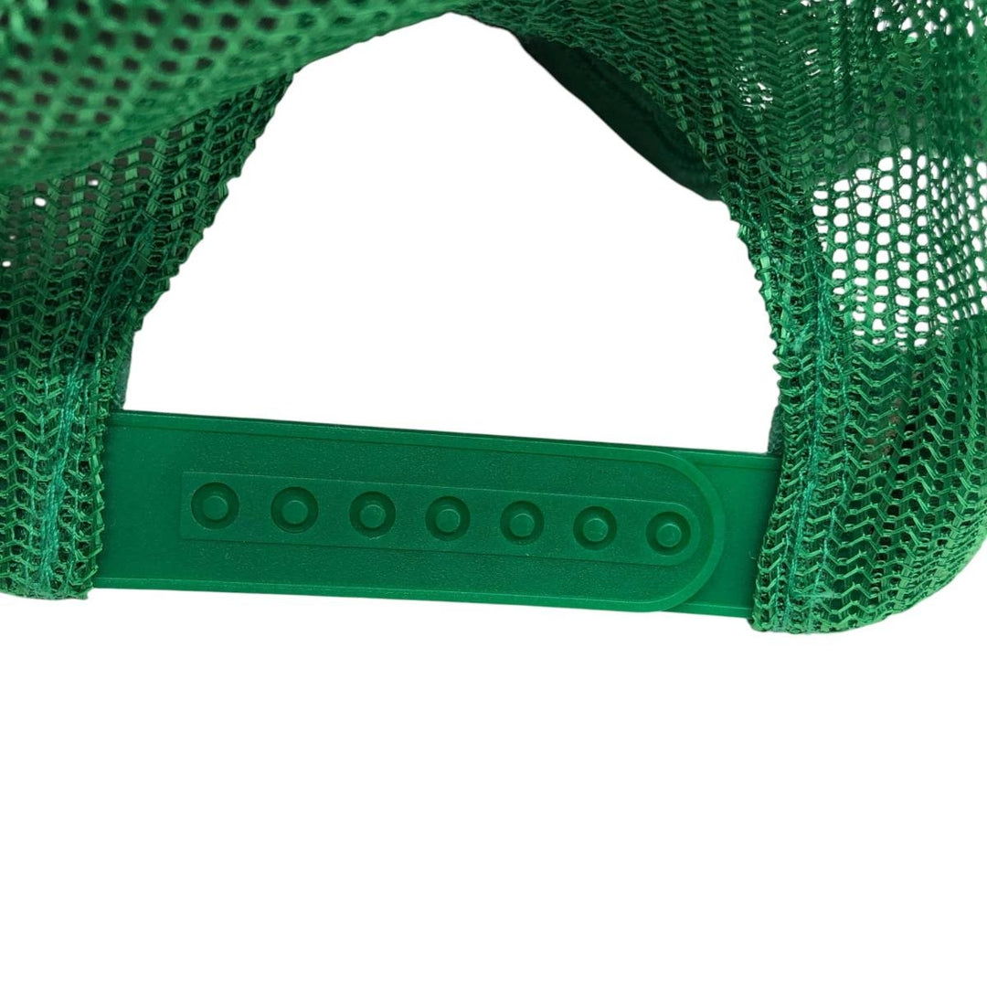 Block the Blaze Mesh Cap (One Size Fits All) polyester green type Vintage Second Hand