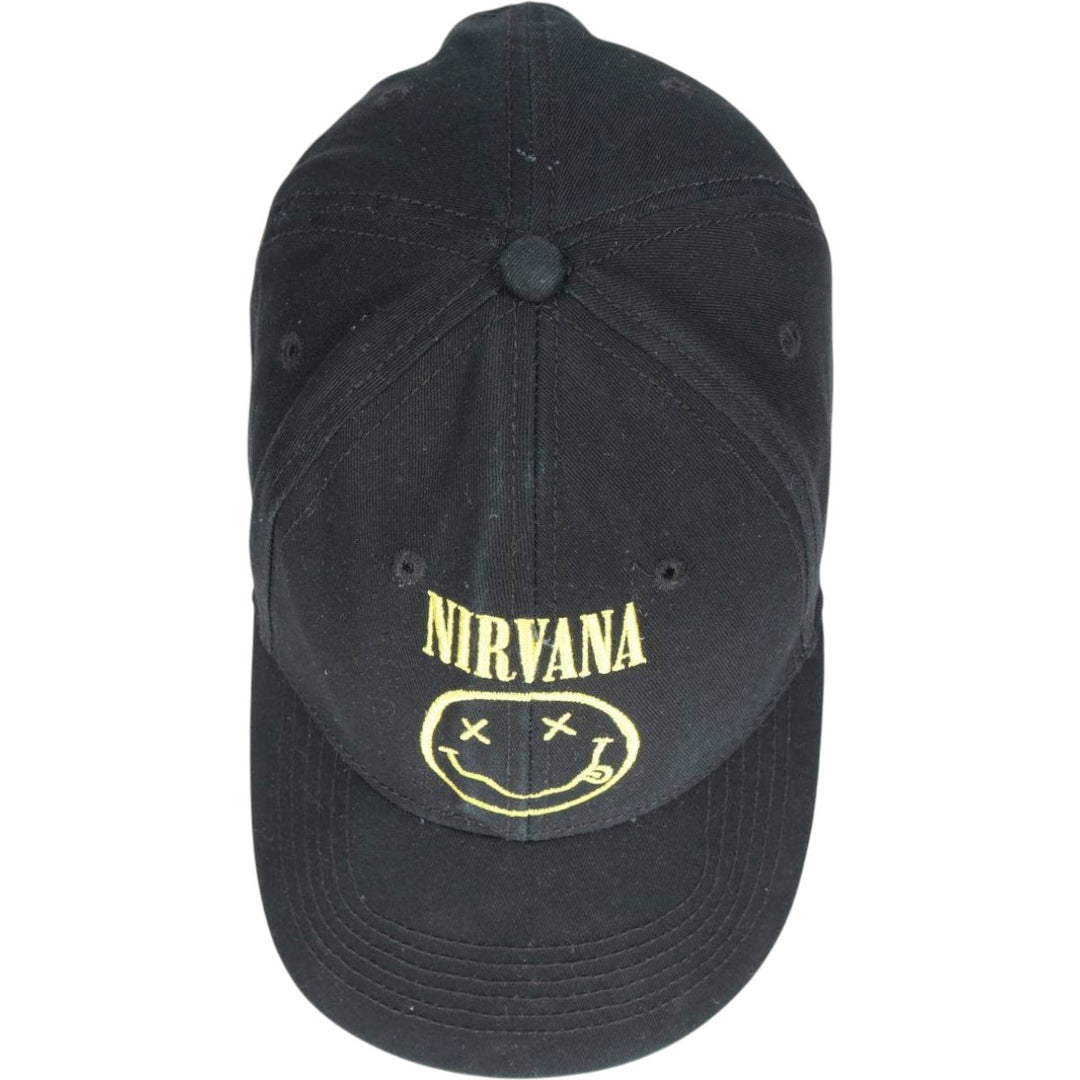 NIRVANA Baseball Cap, 6-Panel Cap, One Size Fits All cotton black type Vintage Second Hand