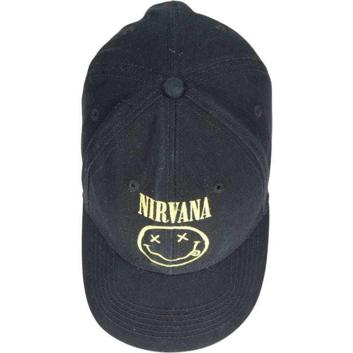 NIRVANA Baseball Cap, 6-Panel Cap, One Size Fits All cotton black type Vintage Second Hand