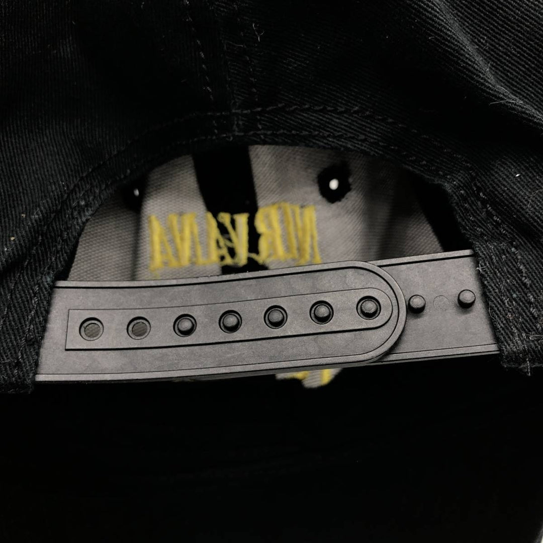 NIRVANA Baseball Cap, 6-Panel Cap, One Size Fits All cotton black type Vintage Second Hand