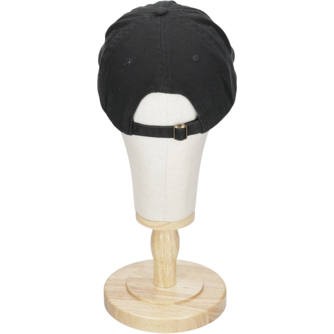 Baseball cap, free size cotton black type Vintage Second Hand