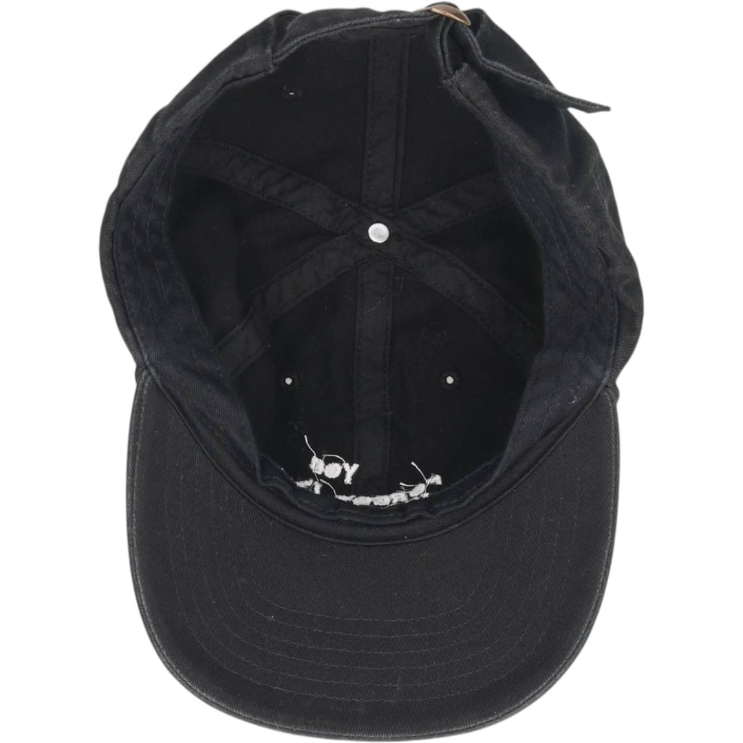 Baseball cap, free size cotton black type Vintage Second Hand