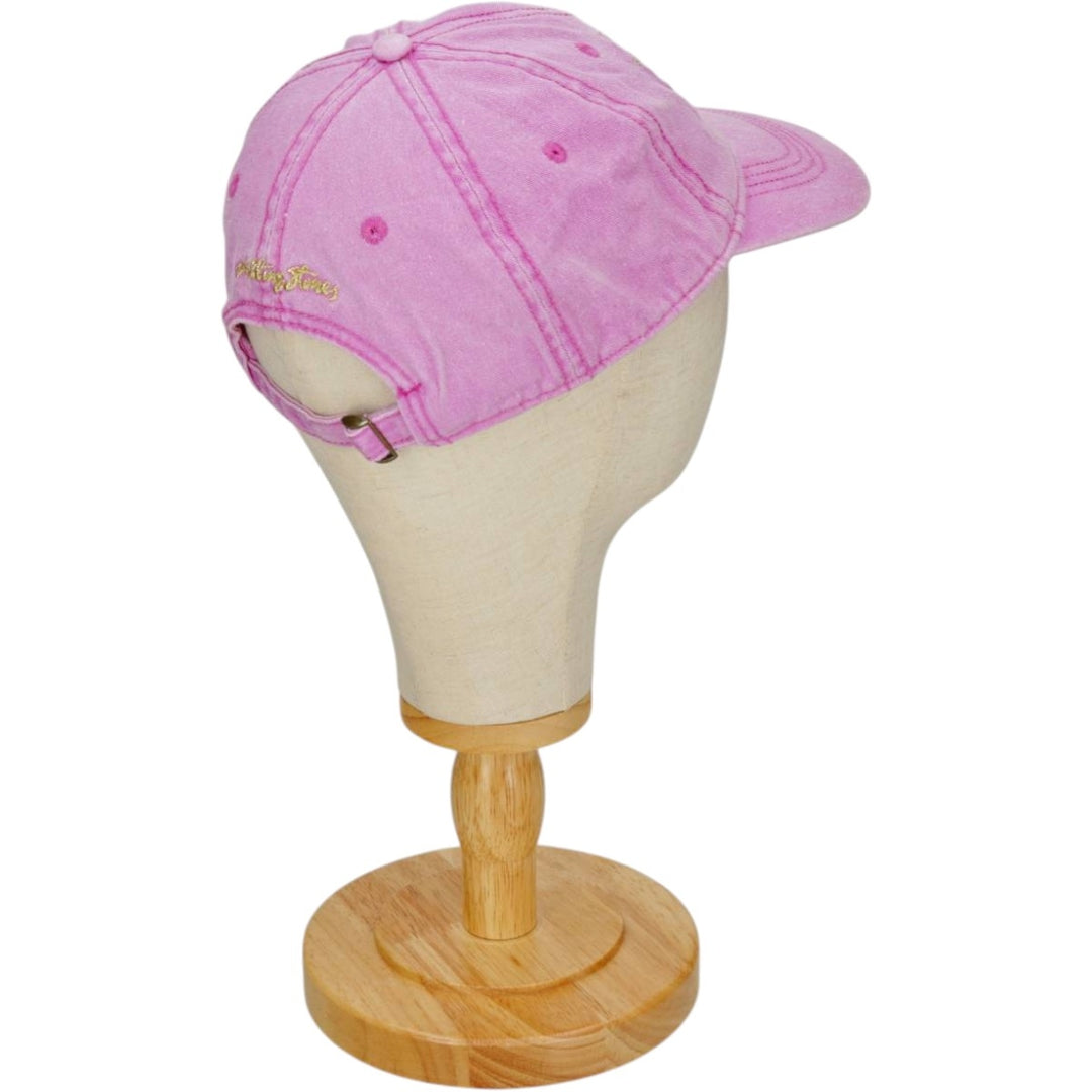 THE ROLLING STONES Baseball Cap, 6-Panel Cap, One Size Fits All unclear purple type Vintage Second Hand