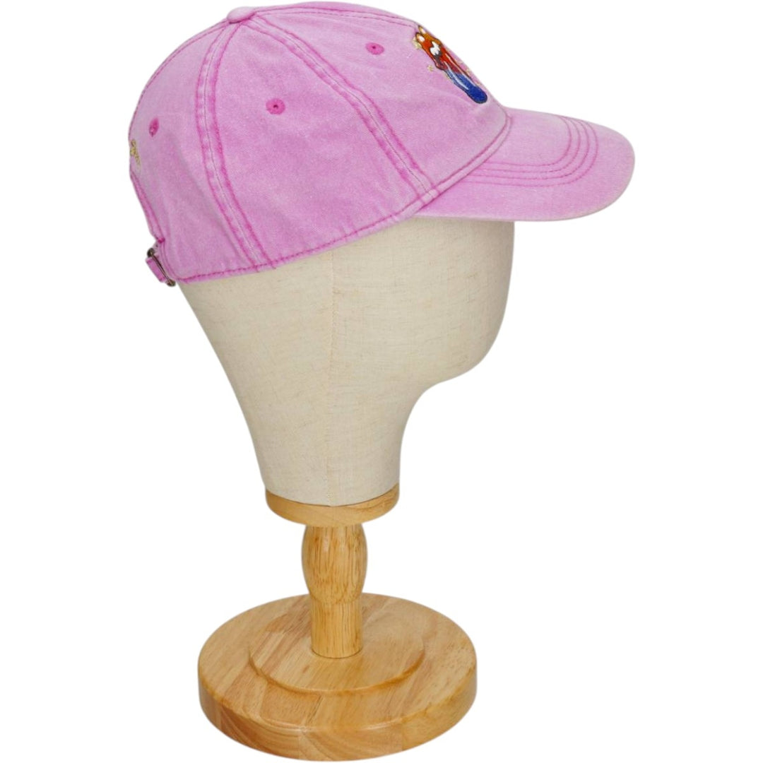 THE ROLLING STONES Baseball Cap, 6-Panel Cap, One Size Fits All unclear purple type Vintage Second Hand