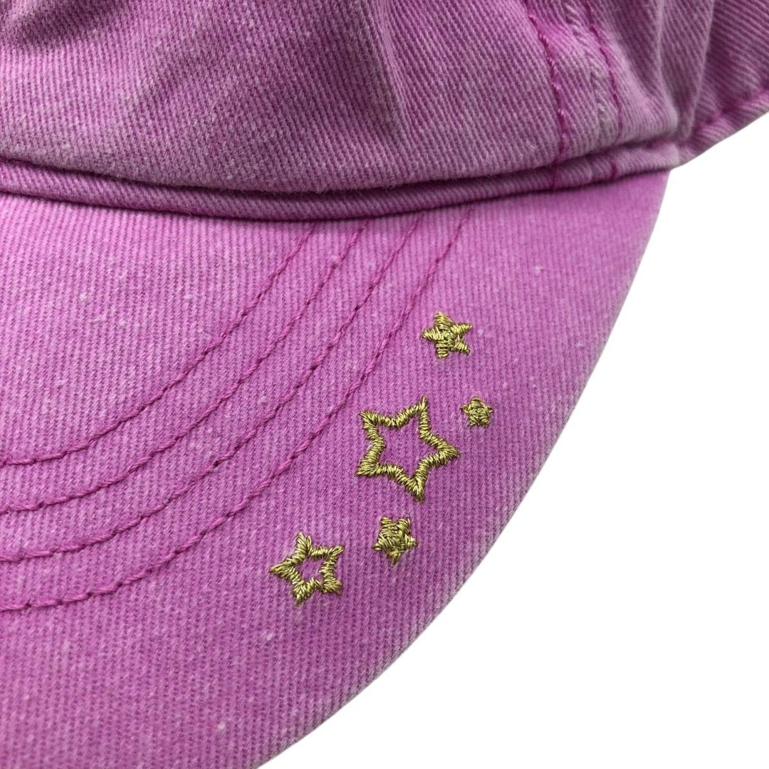 THE ROLLING STONES Baseball Cap, 6-Panel Cap, One Size Fits All unclear purple type Vintage Second Hand