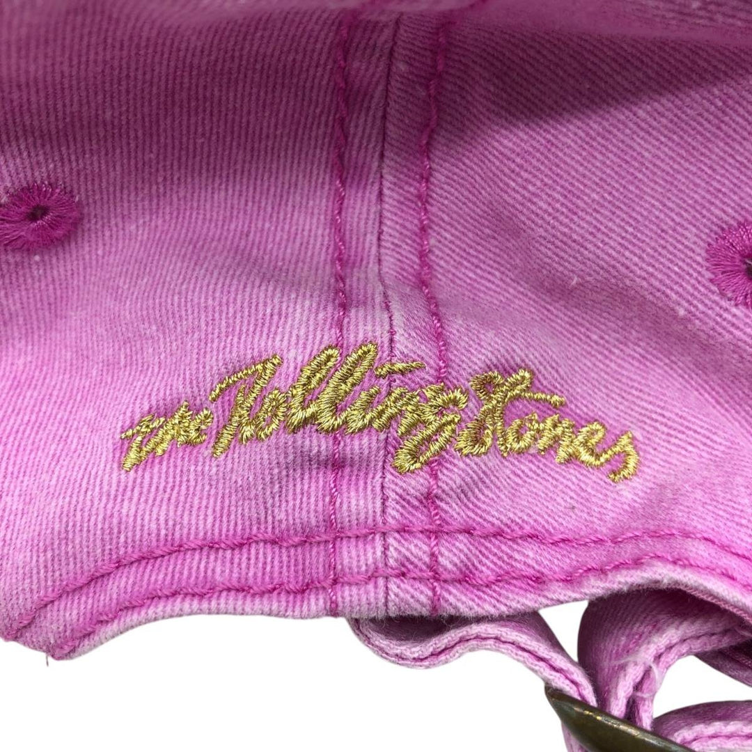 THE ROLLING STONES Baseball Cap, 6-Panel Cap, One Size Fits All unclear purple type Vintage Second Hand
