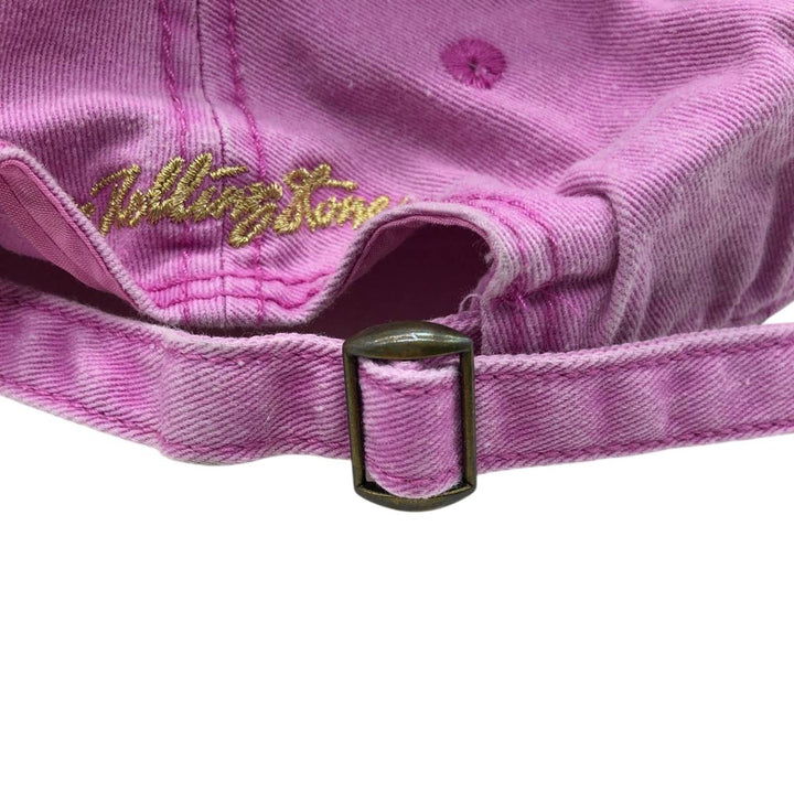 THE ROLLING STONES Baseball Cap, 6-Panel Cap, One Size Fits All unclear purple type Vintage Second Hand