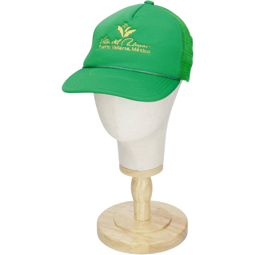 EXPLOSION Trucker Cap, Villa del Palmar Advertising Mesh Cap, One Size Fits All polyester green type Vintage Second Hand