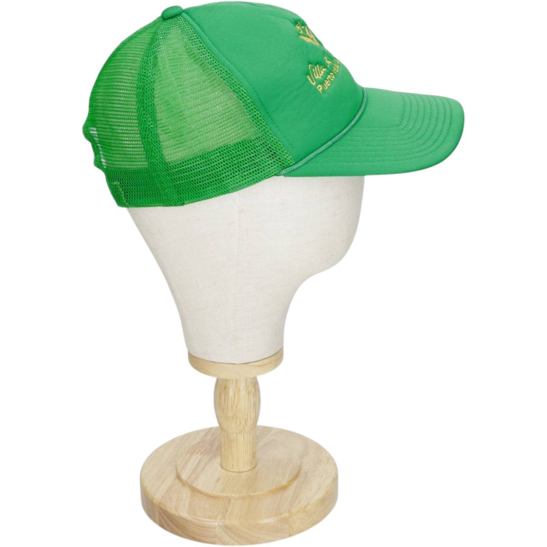 EXPLOSION Trucker Cap, Villa del Palmar Advertising Mesh Cap, One Size Fits All polyester green type Vintage Second Hand