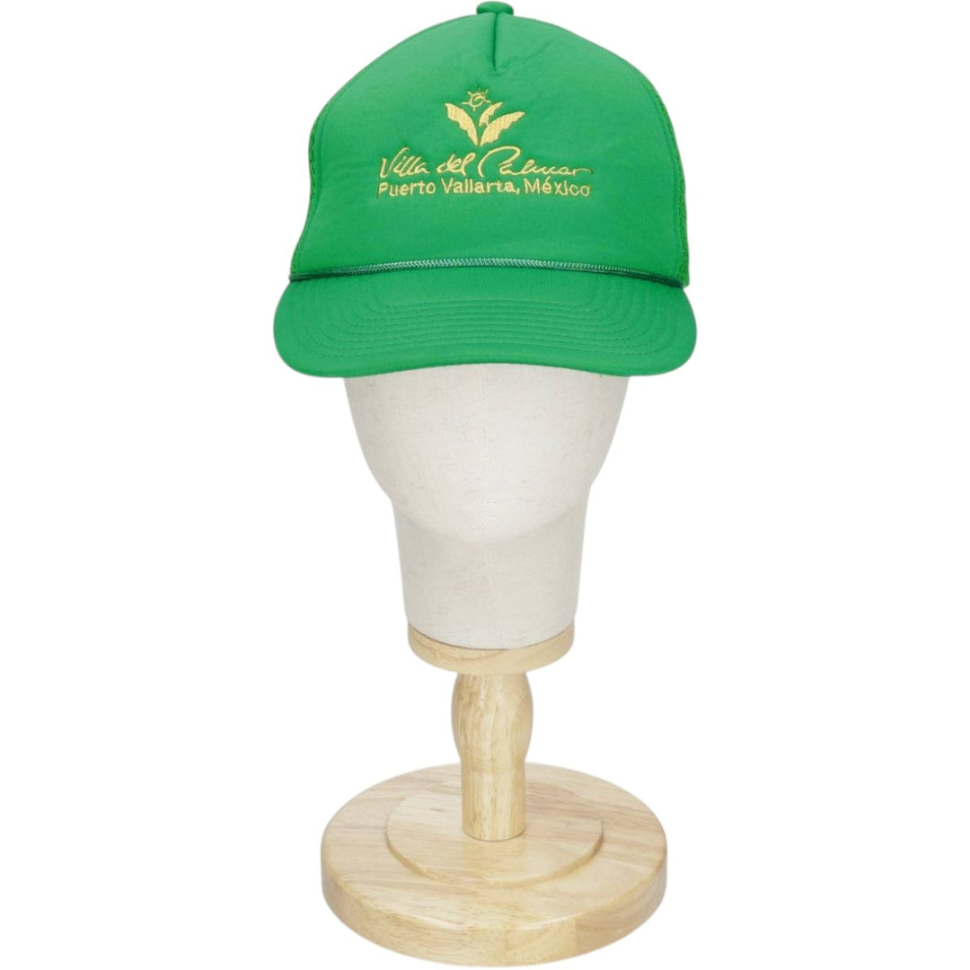 EXPLOSION Trucker Cap, Villa del Palmar Advertising Mesh Cap, One Size Fits All polyester green type Vintage Second Hand