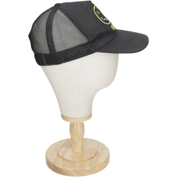 NIRVANA Tracker Cap Mesh Cap (One Size Fits All) polyester black type Vintage Second Hand