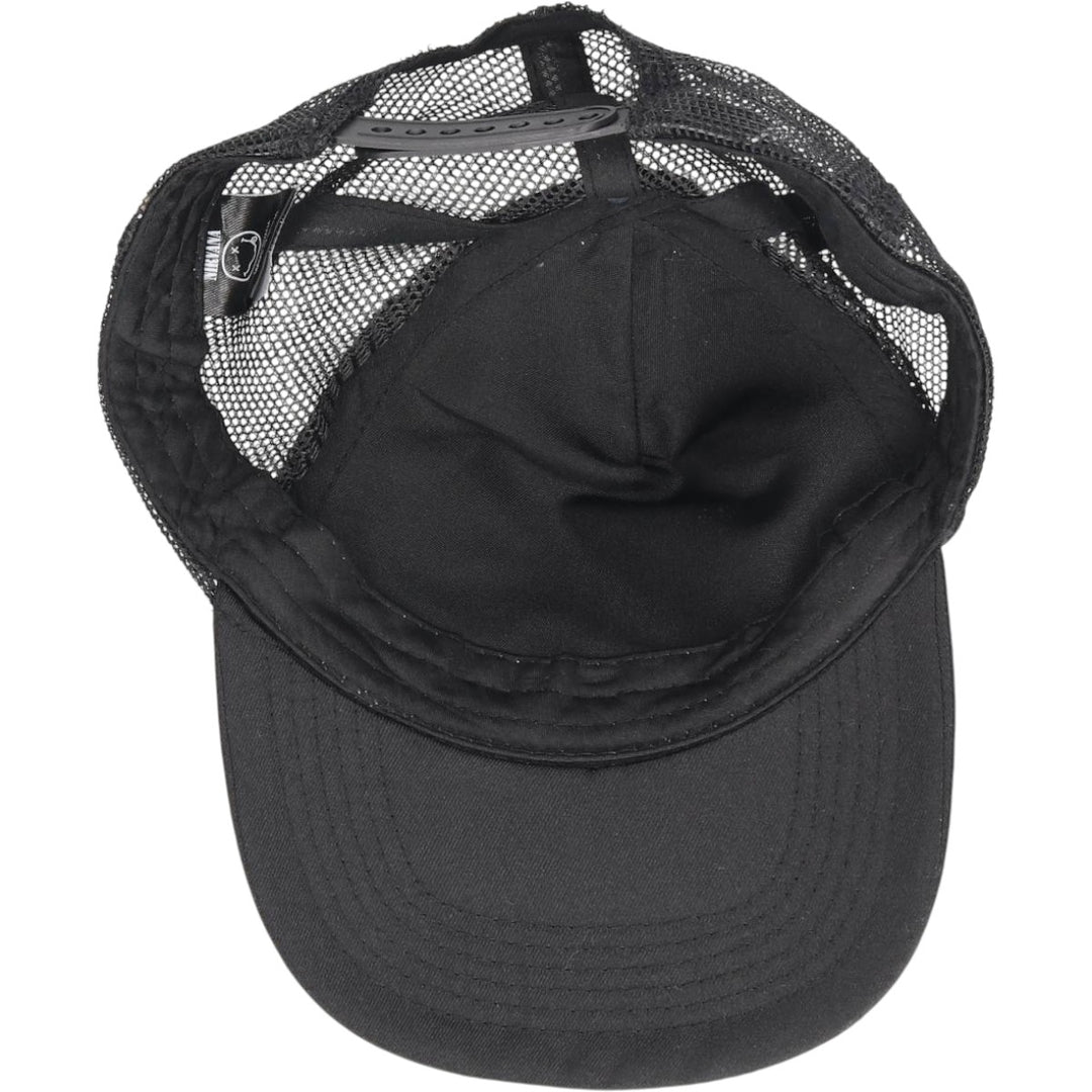 NIRVANA Tracker Cap Mesh Cap (One Size Fits All) polyester black type Vintage Second Hand