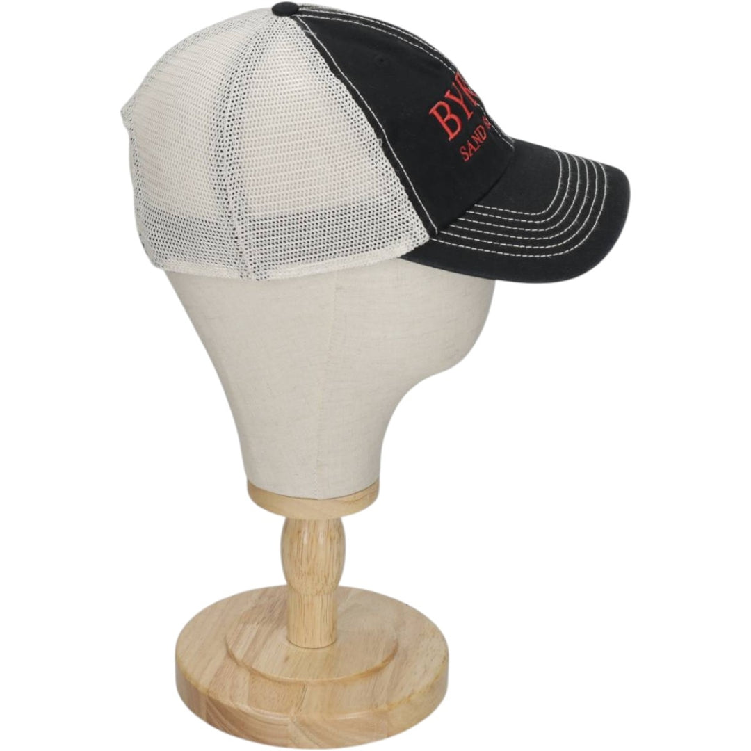 '47 Byrne Sand and Gravel Mesh Cap, One Size Fits All (Advertising) polyester black type Vintage Second Hand