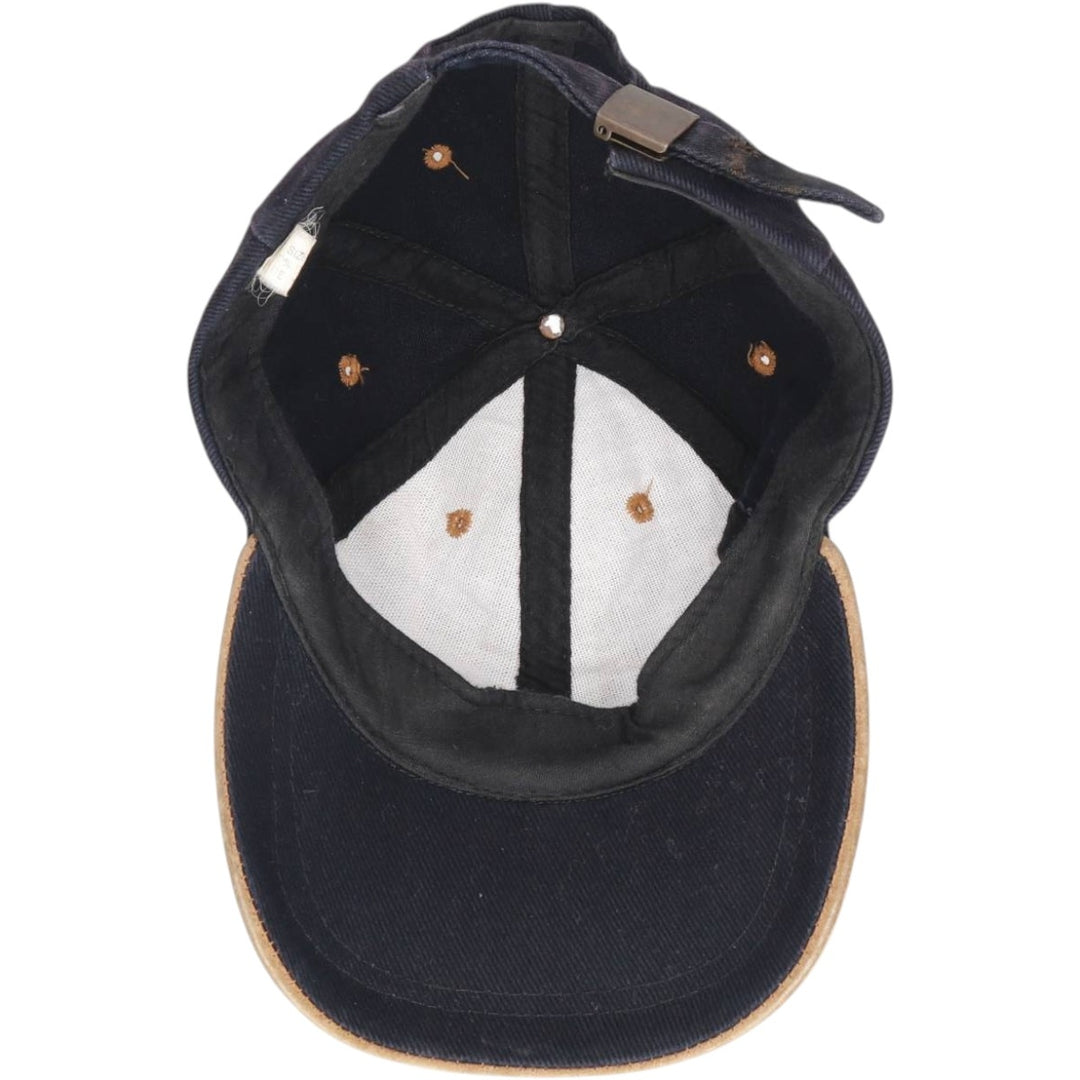 Two-tone baseball cap, 6-panel cap, one size fits all cotton Purple type blue-purple Vintage Second Hand