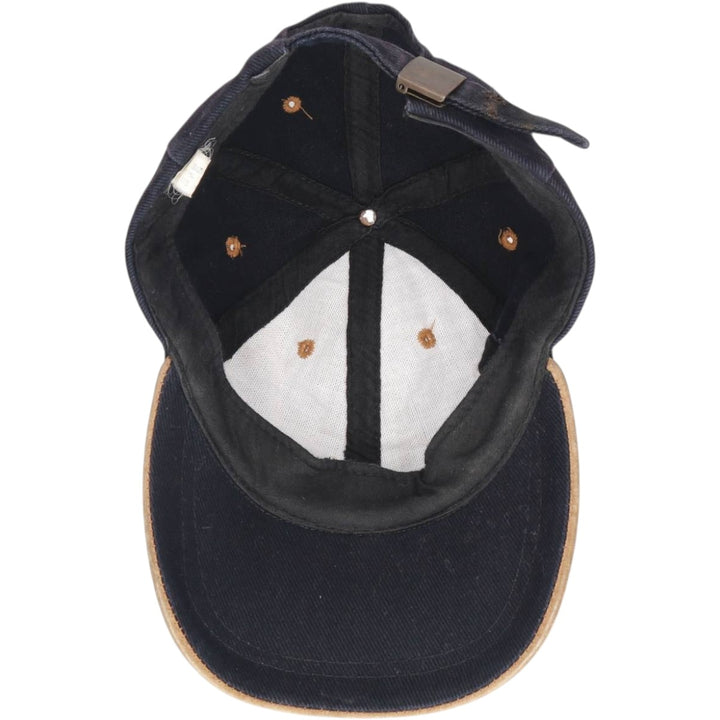Two-tone baseball cap, 6-panel cap, one size fits all cotton Purple type blue-purple Vintage Second Hand