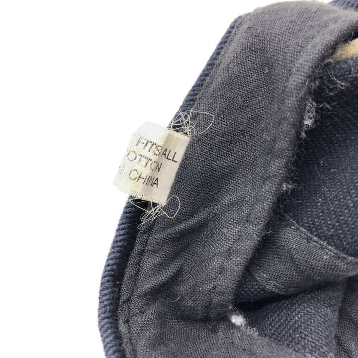 Two-tone baseball cap, 6-panel cap, one size fits all cotton Purple type blue-purple Vintage Second Hand