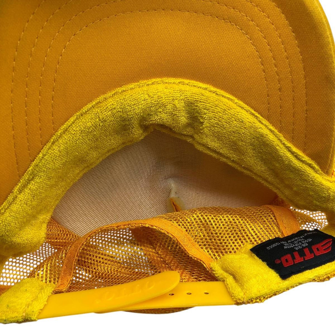 OTTO Tracker Cap Mesh Cap One Size Fits All polyester yellow type Vintage Second Hand