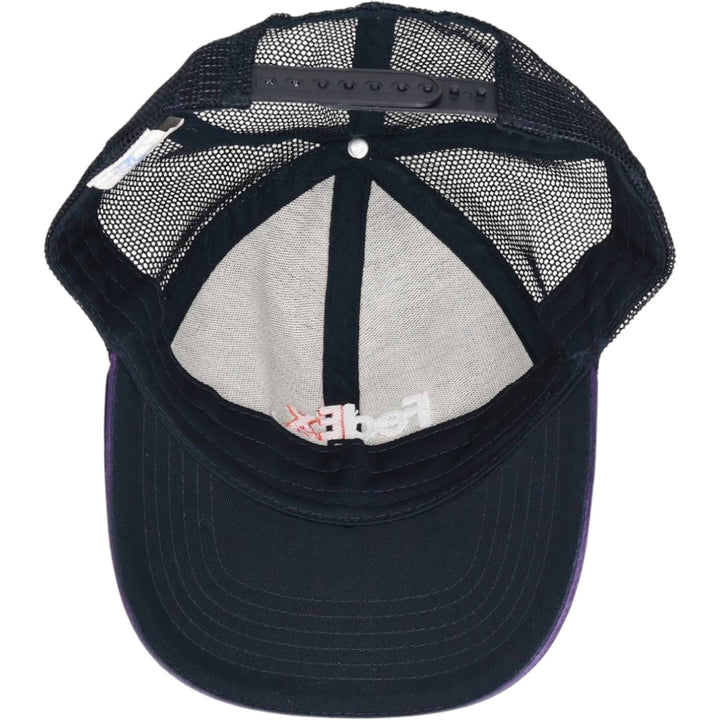 VF Corporation FedEx Advertising Tracker Cap Mesh Cap One Size Fits All polyester navy blue type Vintage Second Hand