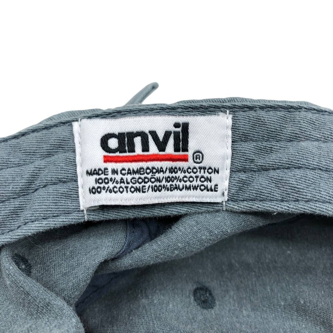 Anvil Baseball Cap, 6-Panel Cap, One Size Fits All cotton green type Vintage Second Hand
