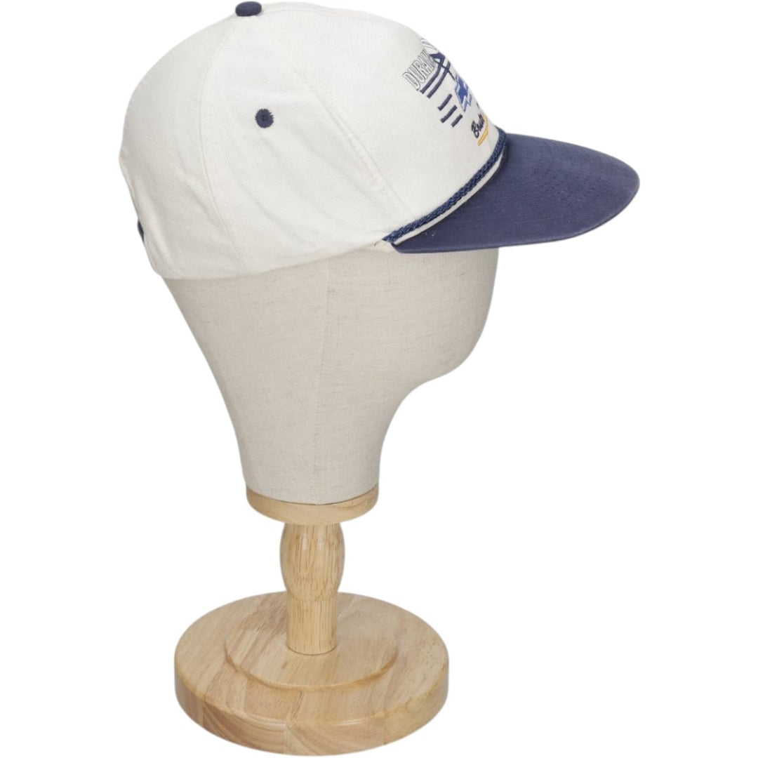 Duramax Diesel Stars and Stripes Two-Tone Advertising Baseball Cap, 6-Panel Cap, One Size Fits All unclear ivory Vintage Second Hand