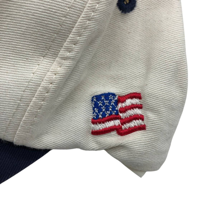 Duramax Diesel Stars and Stripes Two-Tone Advertising Baseball Cap, 6-Panel Cap, One Size Fits All unclear ivory Vintage Second Hand