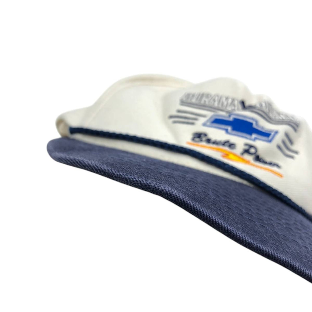Duramax Diesel Stars and Stripes Two-Tone Advertising Baseball Cap, 6-Panel Cap, One Size Fits All unclear ivory Vintage Second Hand