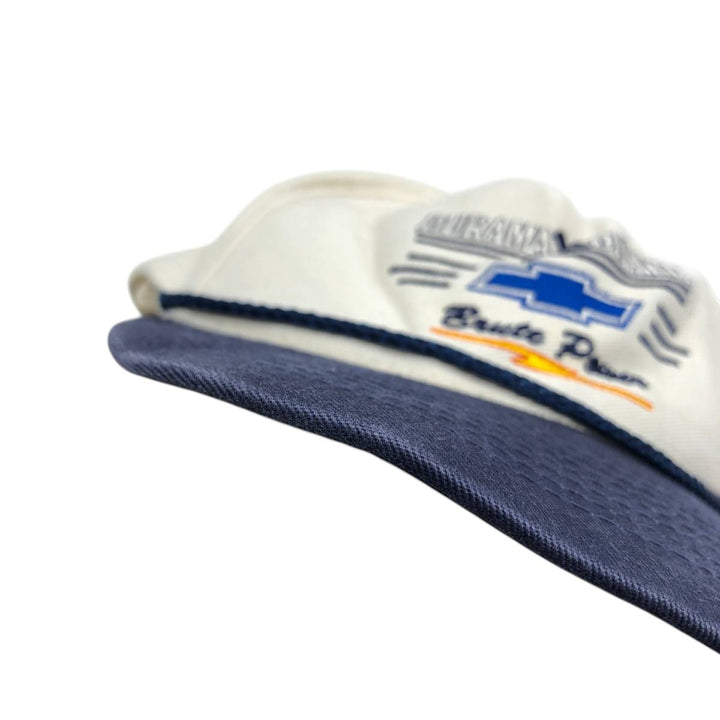 Duramax Diesel Stars and Stripes Two-Tone Advertising Baseball Cap, 6-Panel Cap, One Size Fits All unclear ivory Vintage Second Hand