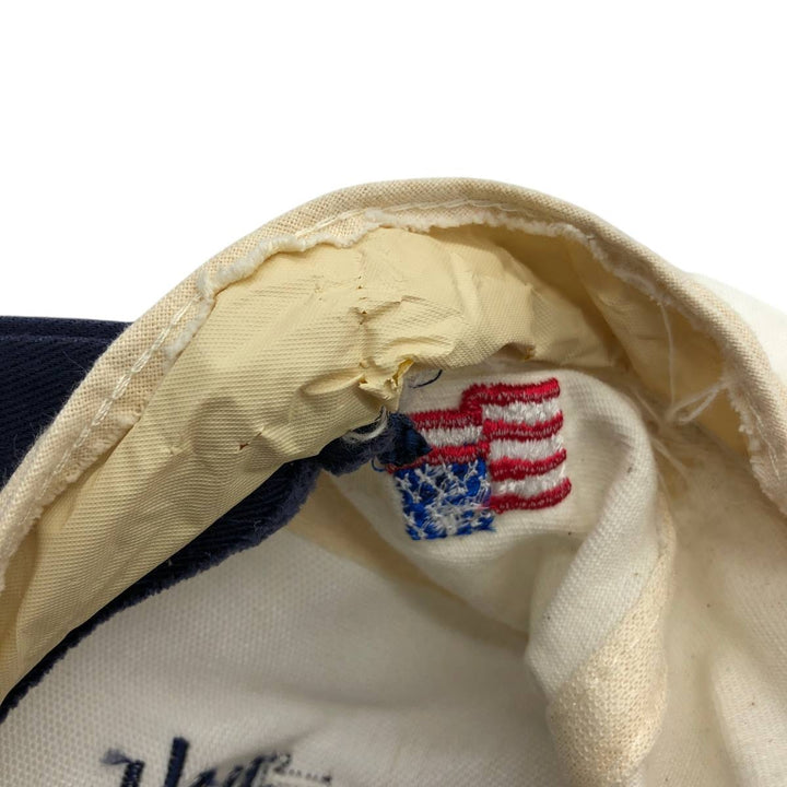 Duramax Diesel Stars and Stripes Two-Tone Advertising Baseball Cap, 6-Panel Cap, One Size Fits All unclear ivory Vintage Second Hand