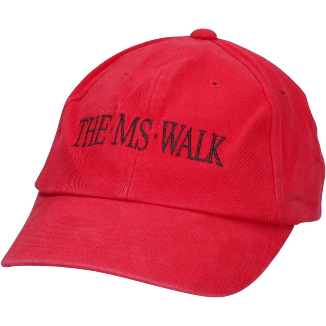 90'S YUPOONG Baseball Cap, 6-Panel Cap, One Size Fits All, Vintage cotton red type Vintage Second Hand