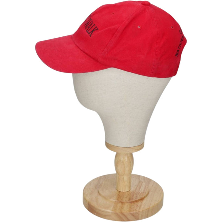 90'S YUPOONG Baseball Cap, 6-Panel Cap, One Size Fits All, Vintage cotton red type Vintage Second Hand