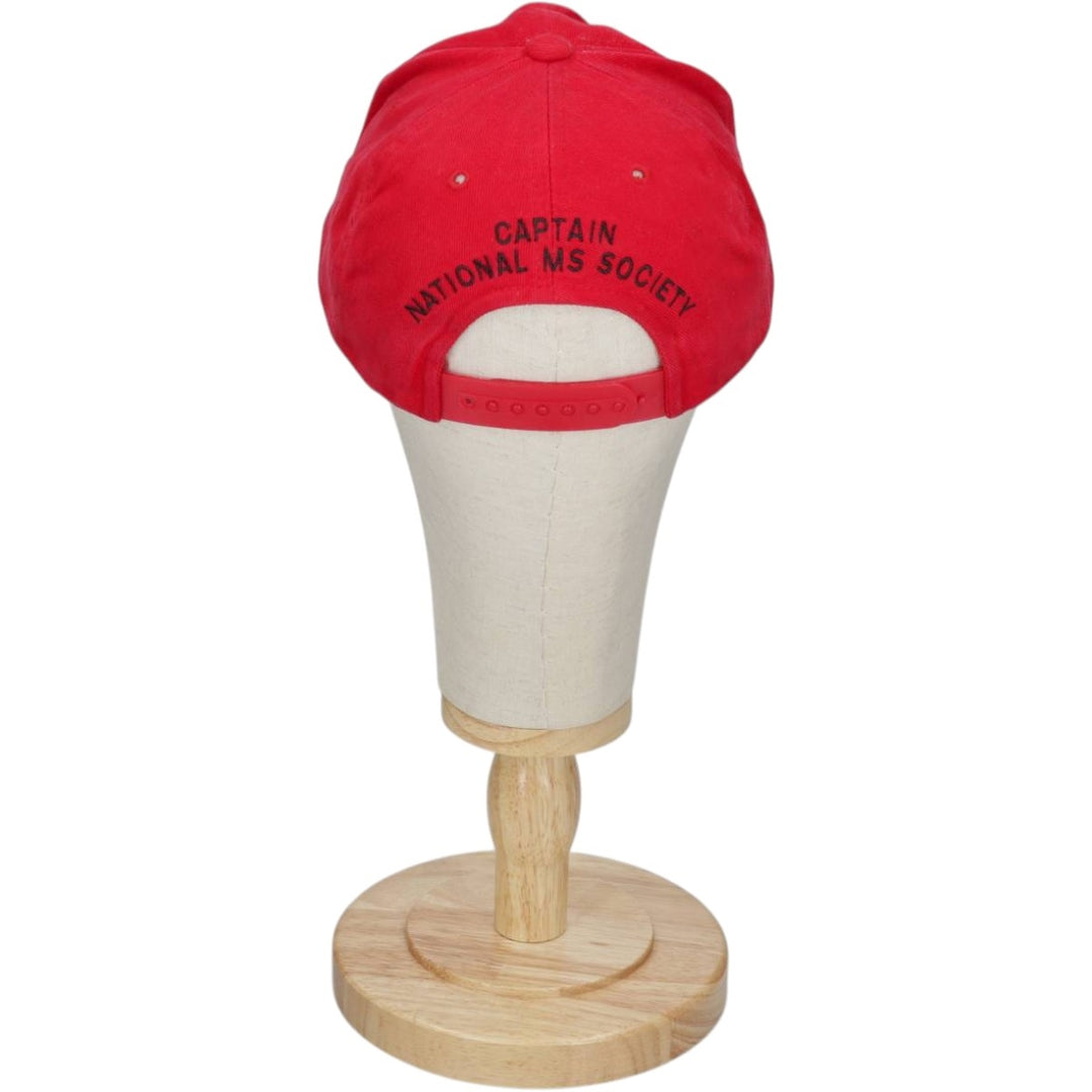 90'S YUPOONG Baseball Cap, 6-Panel Cap, One Size Fits All, Vintage cotton red type Vintage Second Hand