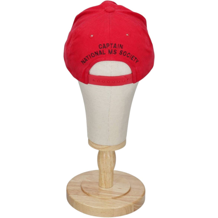 90'S YUPOONG Baseball Cap, 6-Panel Cap, One Size Fits All, Vintage cotton red type Vintage Second Hand