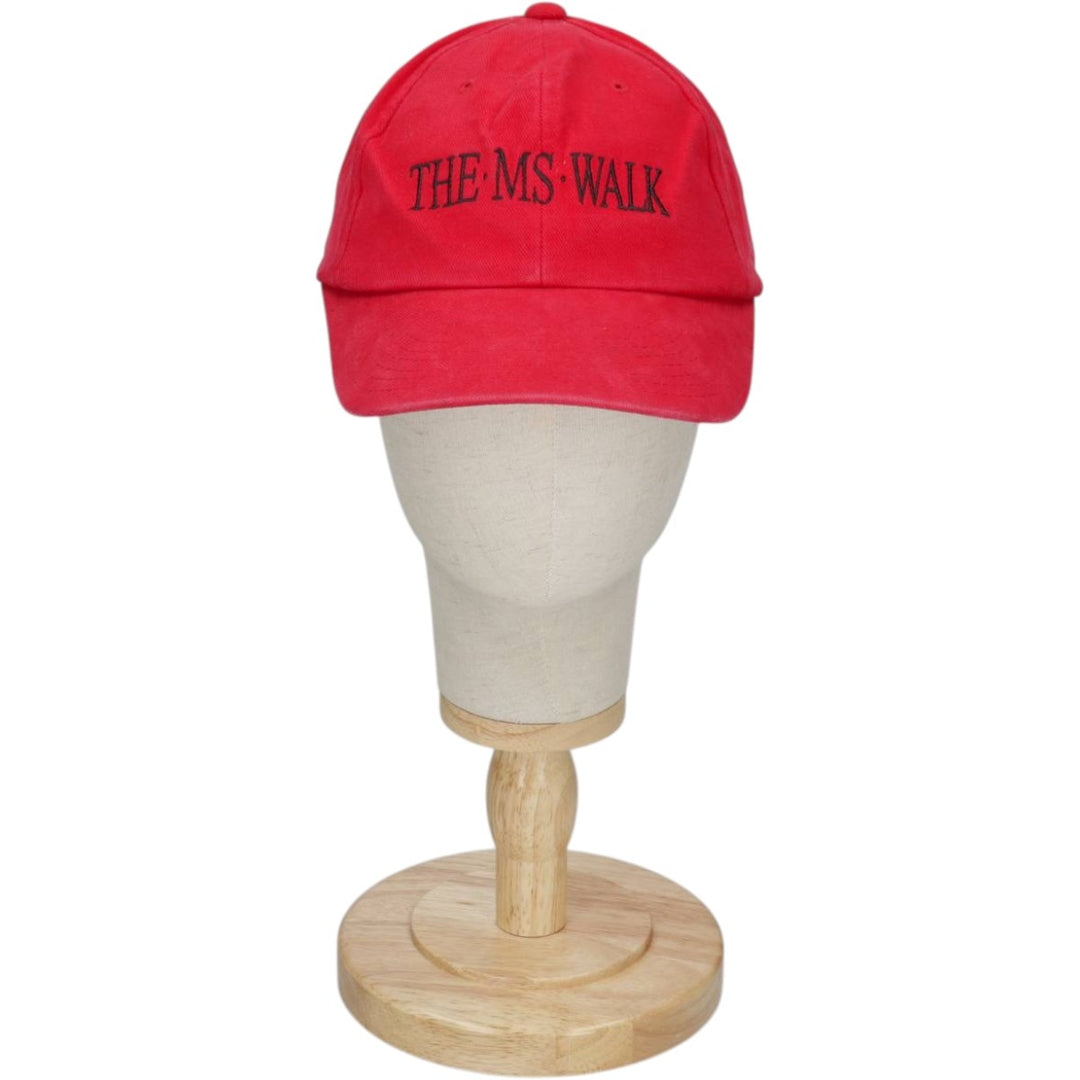90'S YUPOONG Baseball Cap, 6-Panel Cap, One Size Fits All, Vintage cotton red type Vintage Second Hand