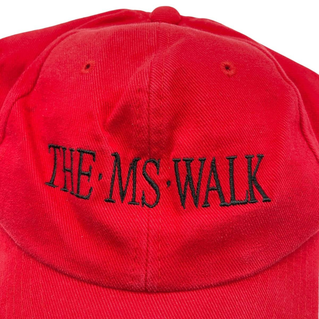 90'S YUPOONG Baseball Cap, 6-Panel Cap, One Size Fits All, Vintage cotton red type Vintage Second Hand