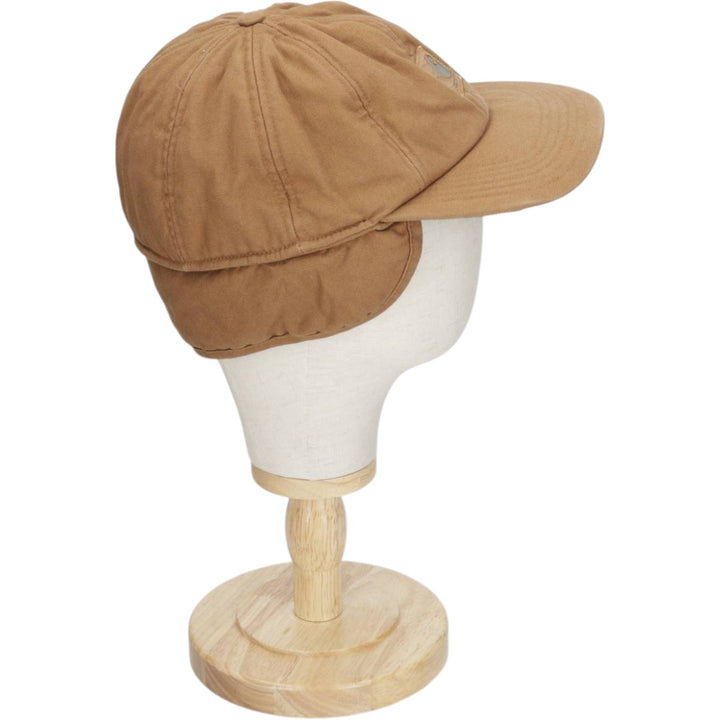 Carhartt Earflap Cap (One Size Fits All) cotton brown type Vintage Second Hand