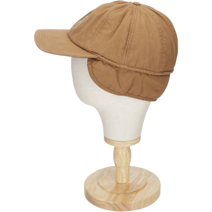 Carhartt Earflap Cap (One Size Fits All) cotton brown type Vintage Second Hand