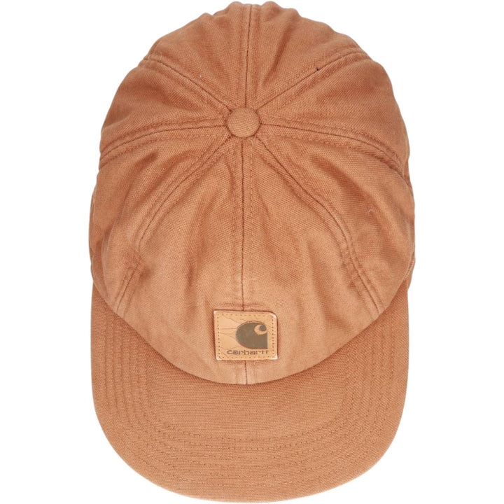 Carhartt Earflap Cap (One Size Fits All) cotton brown type Vintage Second Hand
